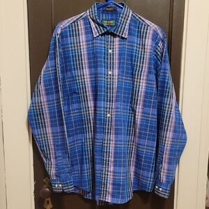 ALEXANDER JULIAN Men's Plaid Shirt